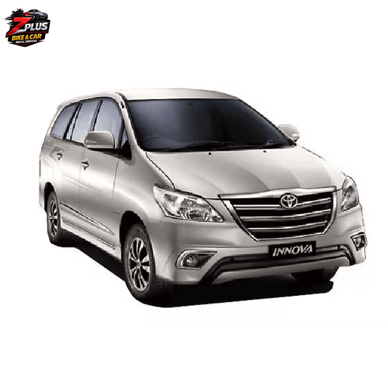 Toyota Innova Manual (old model) for rent in Goa